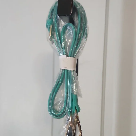 Badgley Mischka Elegant Turquoise Handbag - Picture 7 of 8